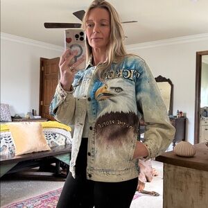 Vintage and RARE Tony Alamo Denim We The People Jacket RARE Size XS